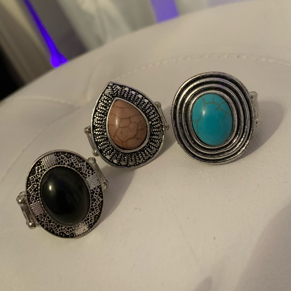 Bundle of 3 rings